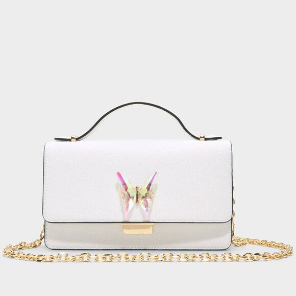 Butterfly Chain Strap Crossbody Bag Purse - Picture 1 of 3
